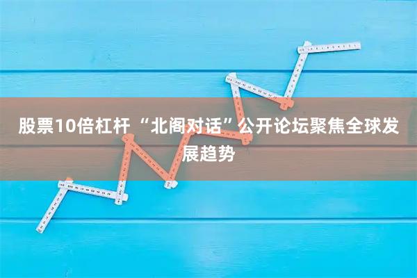 股票10倍杠杆 “北阁对话”公开论坛聚焦全球发展趋势